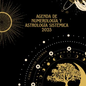 Agenda de Numerología y Astrología Sistémica 2025 (Envío incluido)